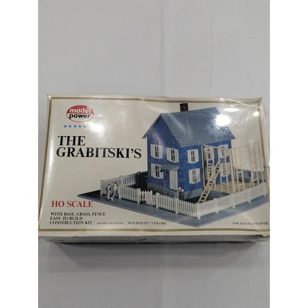 2) Pack Model Power HO‎ Marryin Sam's Chapel No. 457 The Grabitskis No. 485 New